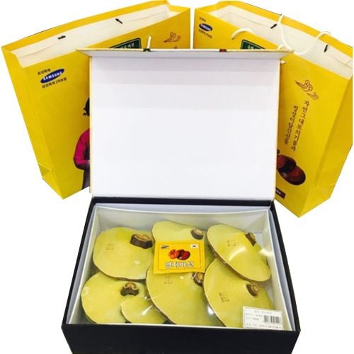 Nấm Linh Chi Vàng Hàn Quốc Yoohak 1kg Hộp Vàng Gấm