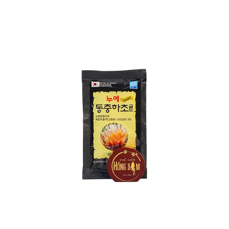 Nước Đông Trùng Hạ Thảo KangHwa Hộp Gỗ Đen 60 Gói x 30ml