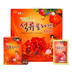 Nước Ép Lựu Collagen Kanghwa Hộp 30 gói x 80ml