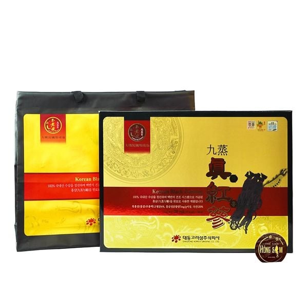 Nước Hắc Sâm Daedong Hàn Quốc Hộp 90 Gói x 20ml