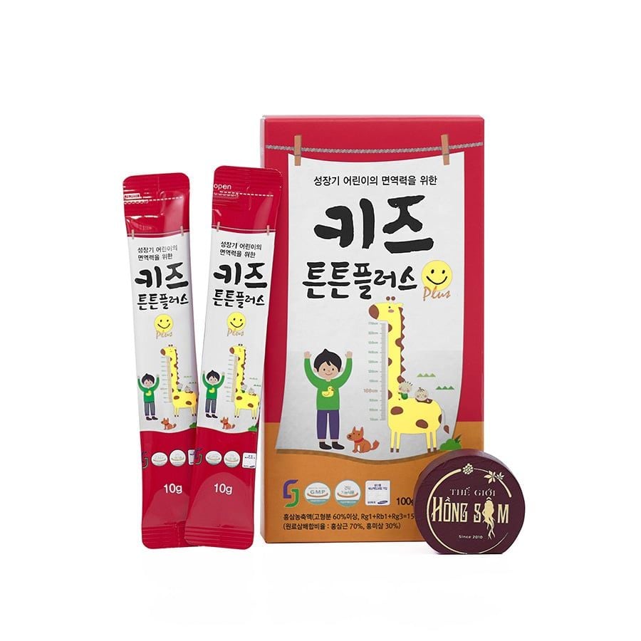 Nước Hồng Sâm Trẻ Em Daesan Hàn Quốc Hộp 30 Gói x 10ml