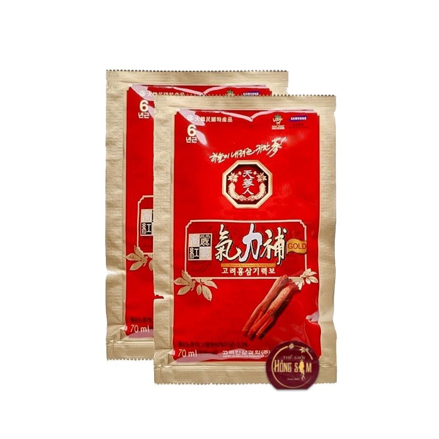 Nước Hồng Sâm Bio Hàn Quốc Hộp Xách Đỏ 30 Gói x 70ml