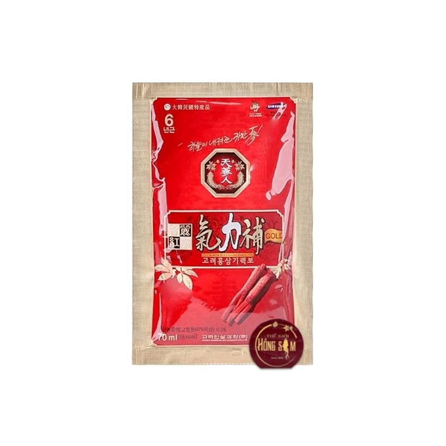 Nước Hồng Sâm Bio Hàn Quốc Hộp Xách Đỏ 30 Gói x 70ml