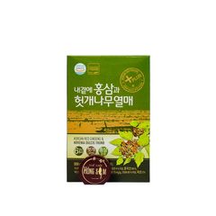 Nước Hồng Sâm Bổ Gan Daedong Hàn Quốc Hộp 30 Gói x 50ml