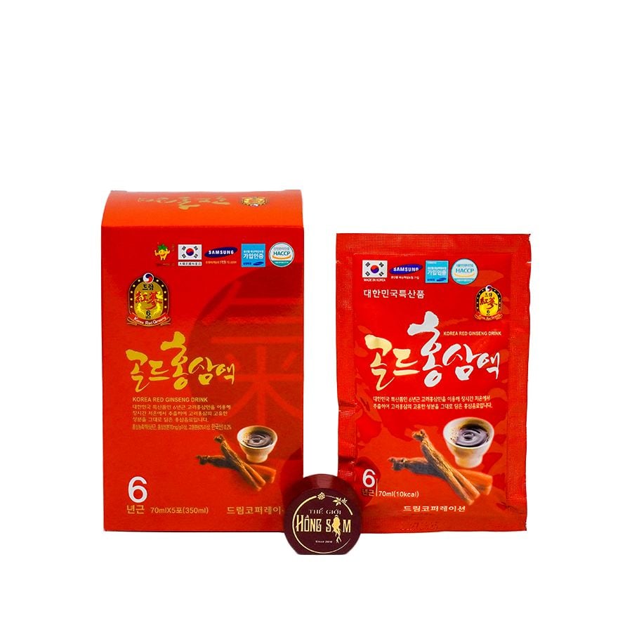 Nước Hồng Sâm Chén Dream Hàn Quốc Hộp 30 Gói x 70ml