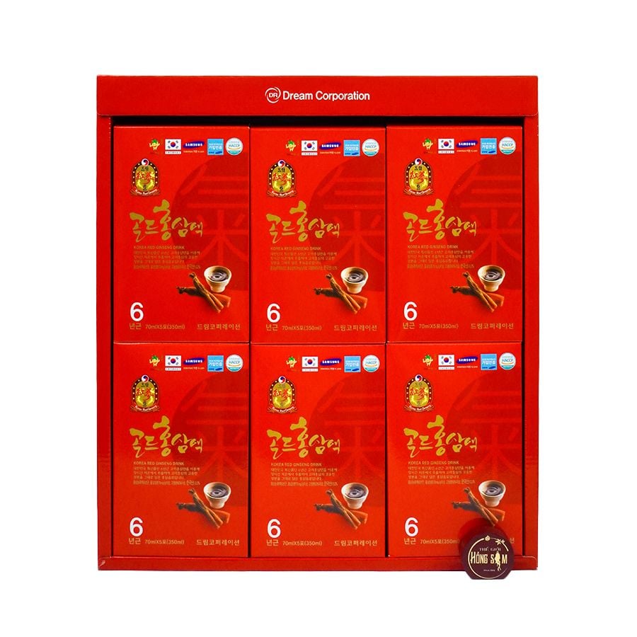 Nước Hồng Sâm Chén Dream Hàn Quốc Hộp 30 Gói x 70ml