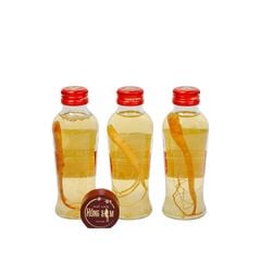 Nước Hồng Sâm Có Củ Daesan Hàn Quốc Hộp 10 Chai x 120ml
