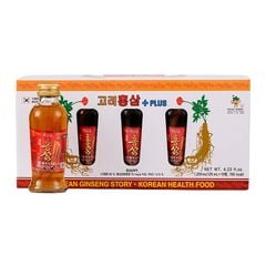 Nước Hồng Sâm Hàn Quốc Dạng Chai Có Củ KGS Hộp 10 Chai x 120ml