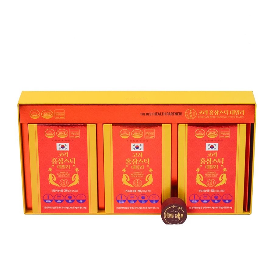 Nước Hồng Sâm Daedong Daily Hàn Quốc Hộp 60 Gói Stick x 10ml