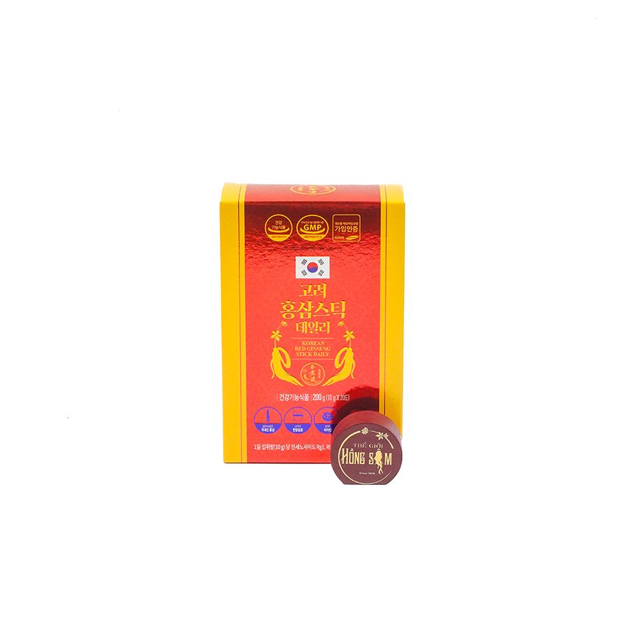 Nước Hồng Sâm Daedong Daily Hàn Quốc Hộp 60 Gói Stick x 10ml