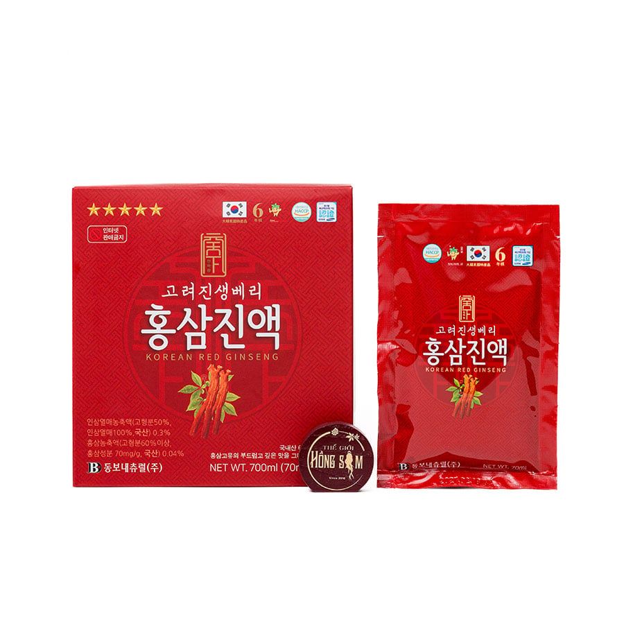 Nước Hồng Sâm Daesan Hộp 20 Gói x 70ml