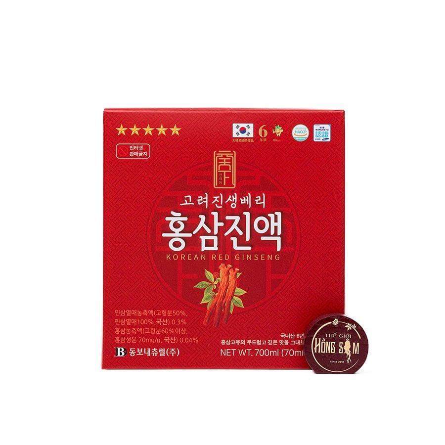 Nước Hồng Sâm Daesan Hộp 20 Gói x 70ml