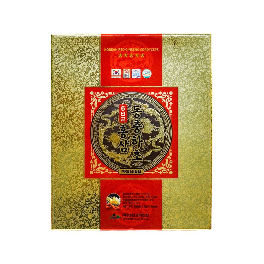 Nước Hồng Sâm Đông Trùng Hạ Thảo Daesan Hàn Quốc Hộp 1 Chai 720ml
