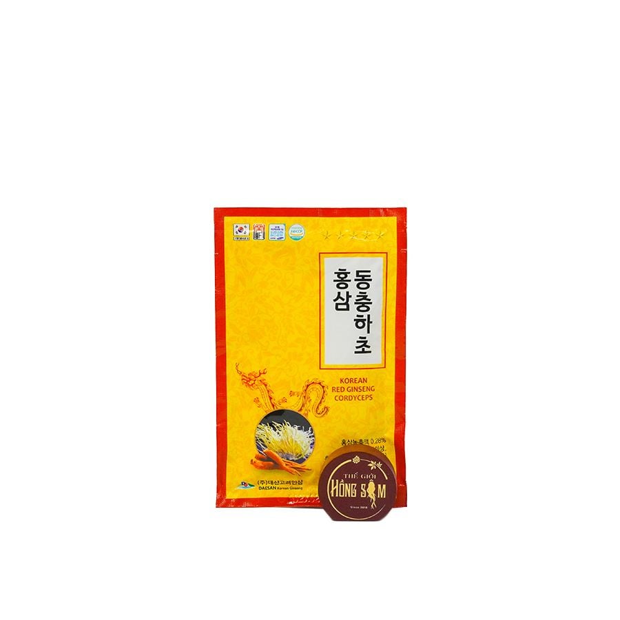 Nước Hồng Sâm Đông Trùng Hạ Thảo Daesan Hàn Quốc Hộp 20 Gói x 70ml