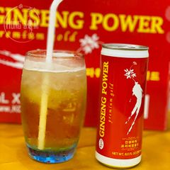 Nước Hồng Sâm KGS Ginseng Power Hàn Quốc Thùng 24 Lon x 250ml