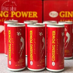 Nước Hồng Sâm KGS Ginseng Power Hàn Quốc Thùng 24 Lon x 250ml