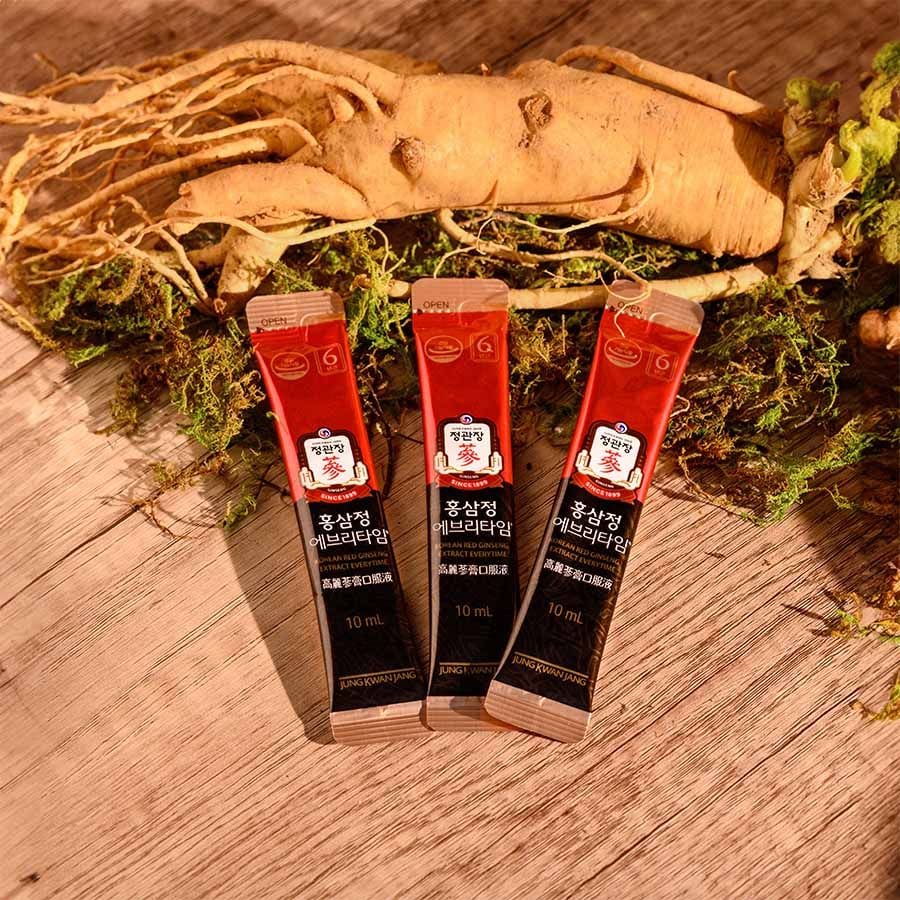 Nước Hồng Sâm Gói Extract Everytime Original 10ml x 30 gói KGC