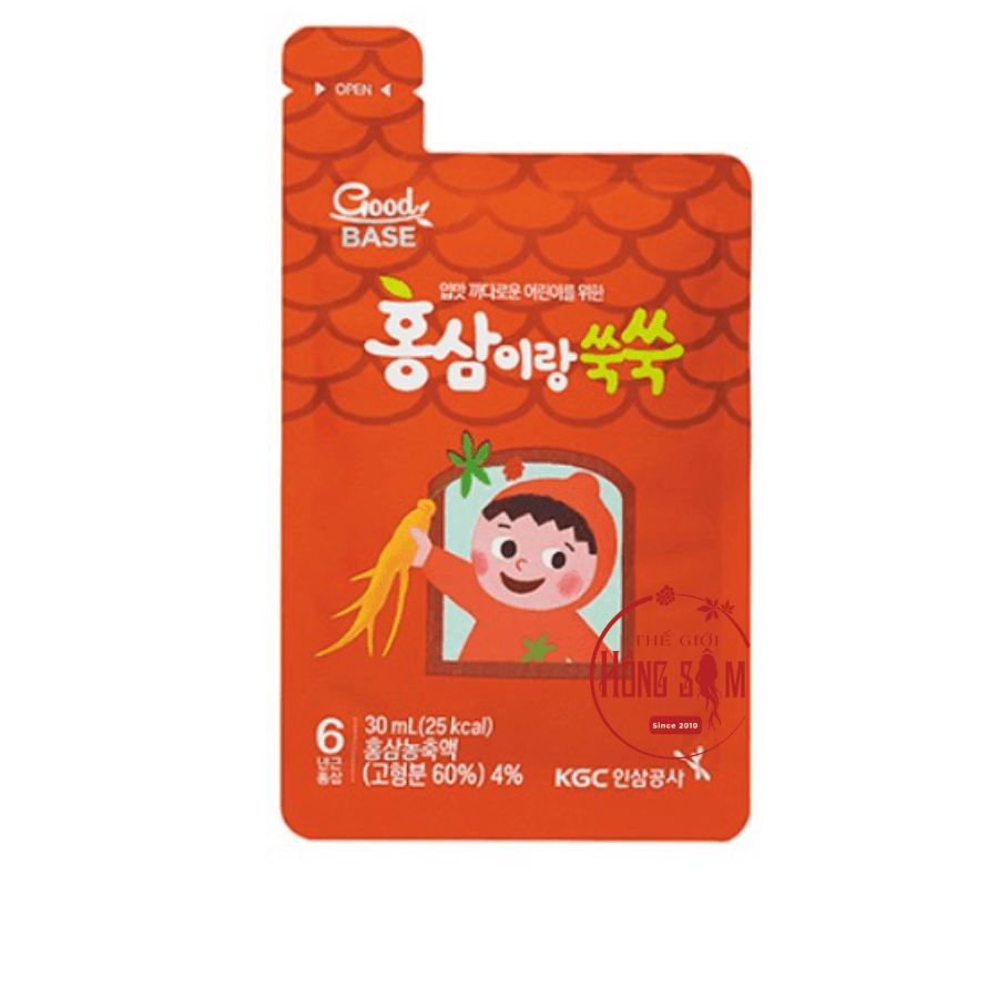 Nước Hồng Sâm Goodbase Dành Cho Trẻ Em KGC Cheong Kwan Jang (30ml x 28 gói)