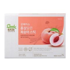 Nước Hồng Sâm Cho Nữ KGC Goodbase Vị Đào Hộp 30 Gói x 10ml