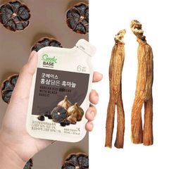 Nước Hồng Sâm KGC Goodbase Vị Tỏi Đen Hộp 30 Gói x 50ml