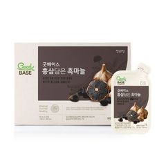 Nước Hồng Sâm KGC Goodbase Vị Tỏi Đen Hộp 30 Gói x 50ml
