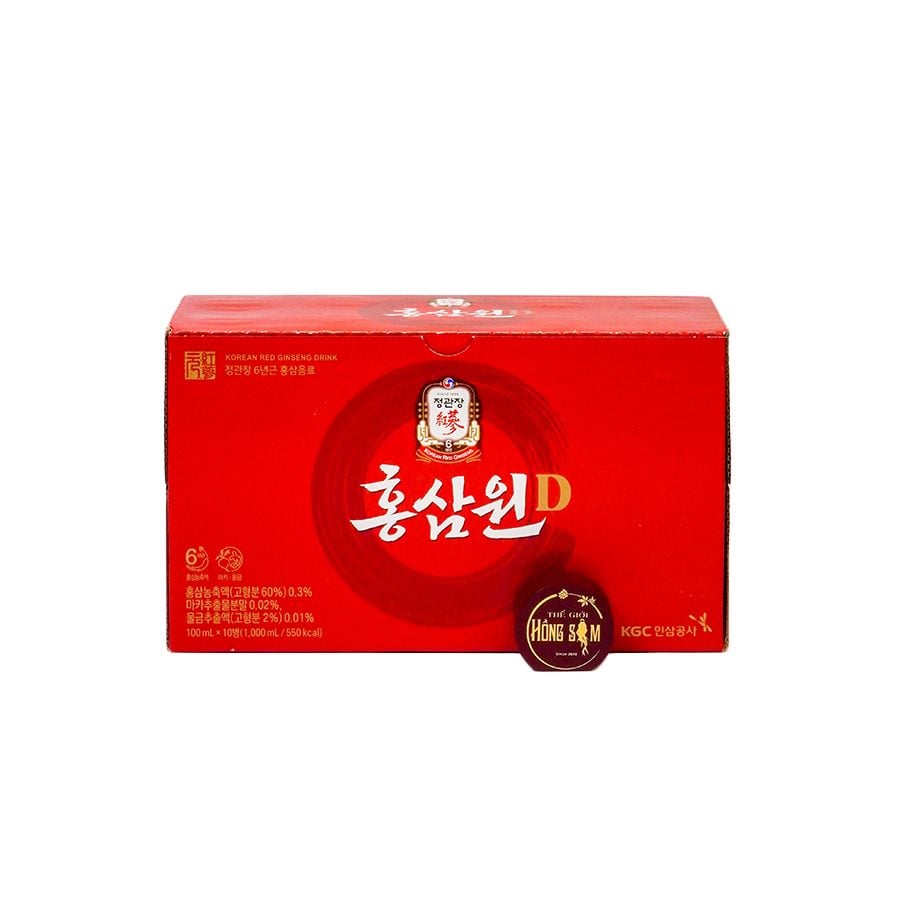 Nước Hồng Sâm KGC Jang Won Hộp 10 Chai x 100ml