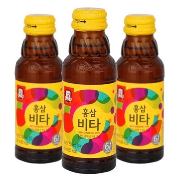 Nước Hồng Sâm KGC Vita Hộp 10 Chai x 100ml