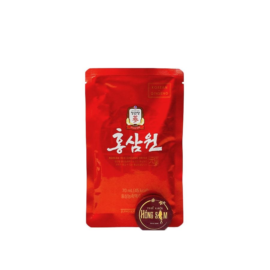 Nước Hồng Sâm Won KGC Hộp 15 Gói x 70ml