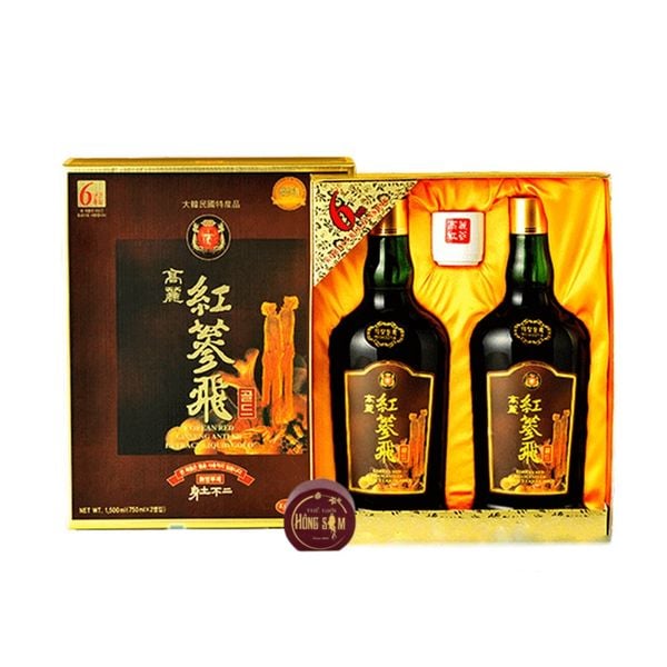 Nước Hồng Sâm KGS Hàn Quốc (Hộp 2 Chai x 750ml)