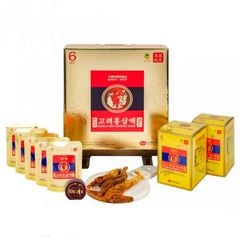 Nước Hồng Sâm KGS Red Tonic Hộp 60 Gói x 80ml Chính Hãng Hàn Quốc