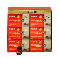 Nước Hồng Sâm Không Đường Daesan Hộp 30 Gói x 70ml