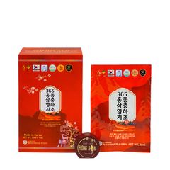 Nước Hồng Sâm Linh Chi Đông Trùng Hạ Thảo 365 Hàn Quốc Hộp 60 Gói x 50ml