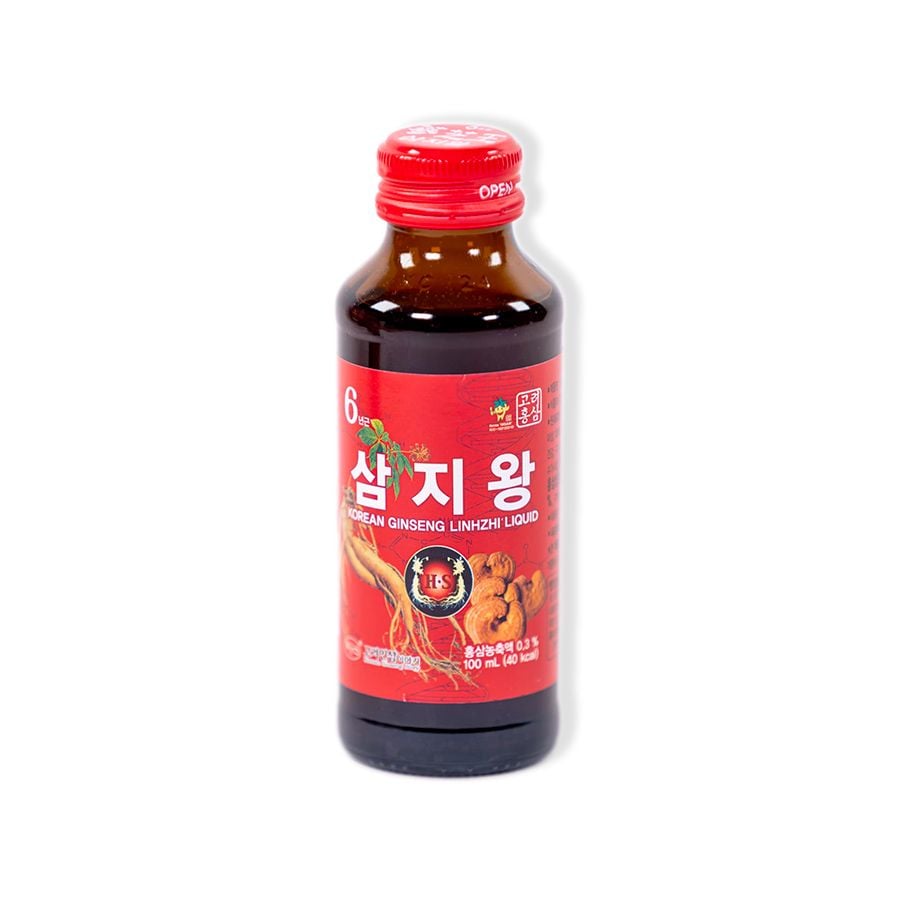 Nước Hồng Sâm Linh Chi KGS Hộp 10 Chai x 100ml