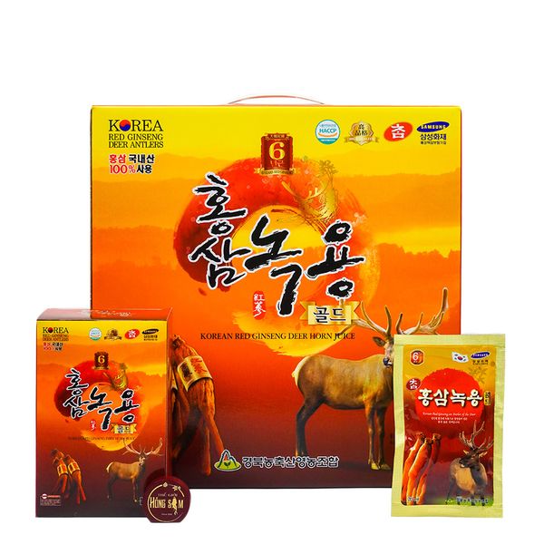 Nước Hồng Sâm Nhung Hươu Gyeongbuk Hàn Quốc Hộp 30 Gói x 70ml