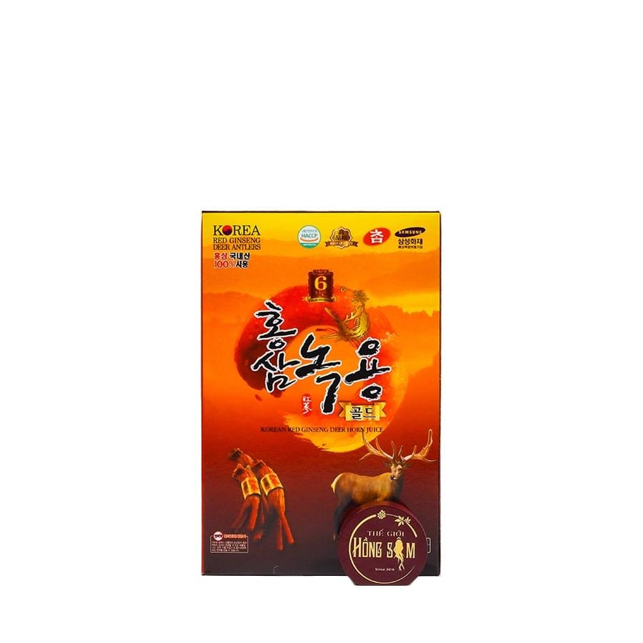 Nước Hồng Sâm Nhung Hươu Gyeongbuk Hàn Quốc Hộp 30 Gói x 70ml
