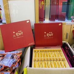 Nước Hồng Sâm Núi Có Củ Hanppuri Hàn Quốc Hộp 20 Ống x 10ml