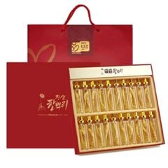 Nước Hồng Sâm Núi Có Củ Hanppuri Hàn Quốc Hộp 20 Ống x 10ml