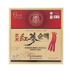 Nước Hồng Sâm Cao Cấp Pocheon Hộp 30 Gói x 80ml