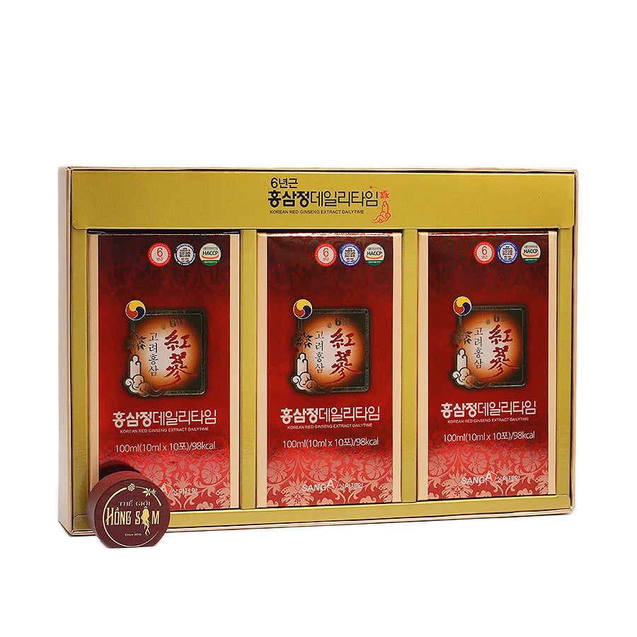 Nước Hồng Sâm SangA Người Lớn Hộp 30 Gói x 10ml
