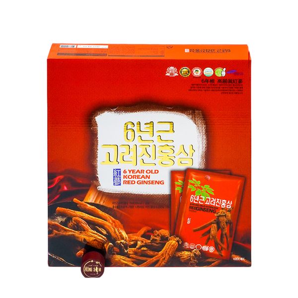 Nước Hồng Sâm Teawong Hàn Quốc Hộp 30 Gói x 70ml