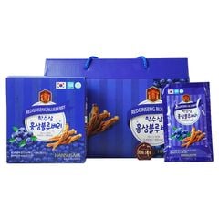 Nước Hồng Sâm Hansusam Việt Quất 20 gói x 70ml