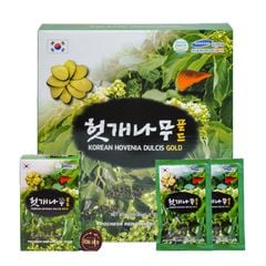 Nước Mát Gan Pocheon Hovenia Dulcis Gold Hàn Quốc Hộp 30 Gói x 70ml