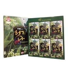 Nước Mát Gan Hovenia Dulcis Teawoong Hàn Quốc Hộp 30 Gói x 70ml