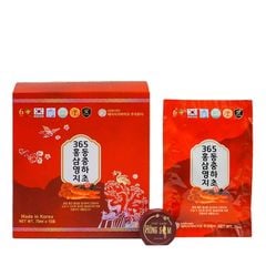 Nước Hồng Sâm Linh Chi Đông Trùng Hạ Thảo 365 Hàn Quốc Hộp 20 Gói x 70ml