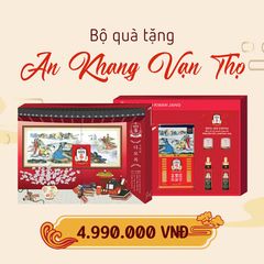 Set Hộp Quà Tặng Tết KGC 2025 AN KHANG VẠN THỌ Cao Cấp
