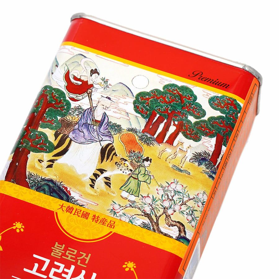 Sâm Củ Khô Hộp Thiếc Premium Daedong 37,5g (2-3 củ)