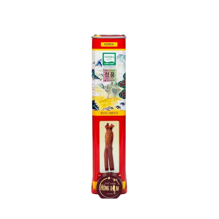 Sâm Củ Khô Hộp Thiếc Premium Daedong 75g (3-5 củ)