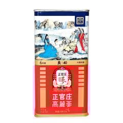 Sâm Củ Khô Hộp Thiếc KGC 37,5g 3 Củ Số 40