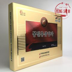 Sâm Củ Tẩm Mật Ong Pocheon Hàn Quốc Hộp 300gram (37,5gram x 8 Củ)