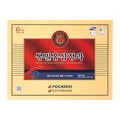 Sâm Củ Tẩm Mật Ong Pocheon Hàn Quốc Hộp 300gram (37,5gram x 8 Củ)